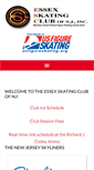 Mobile Screenshot of essexskatingclub.org